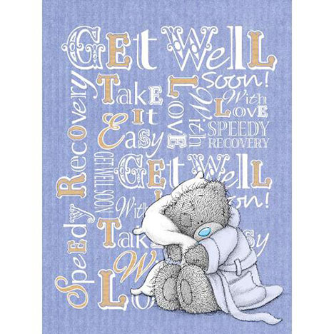 Get Well Soon Me to You Bear Card £3.59